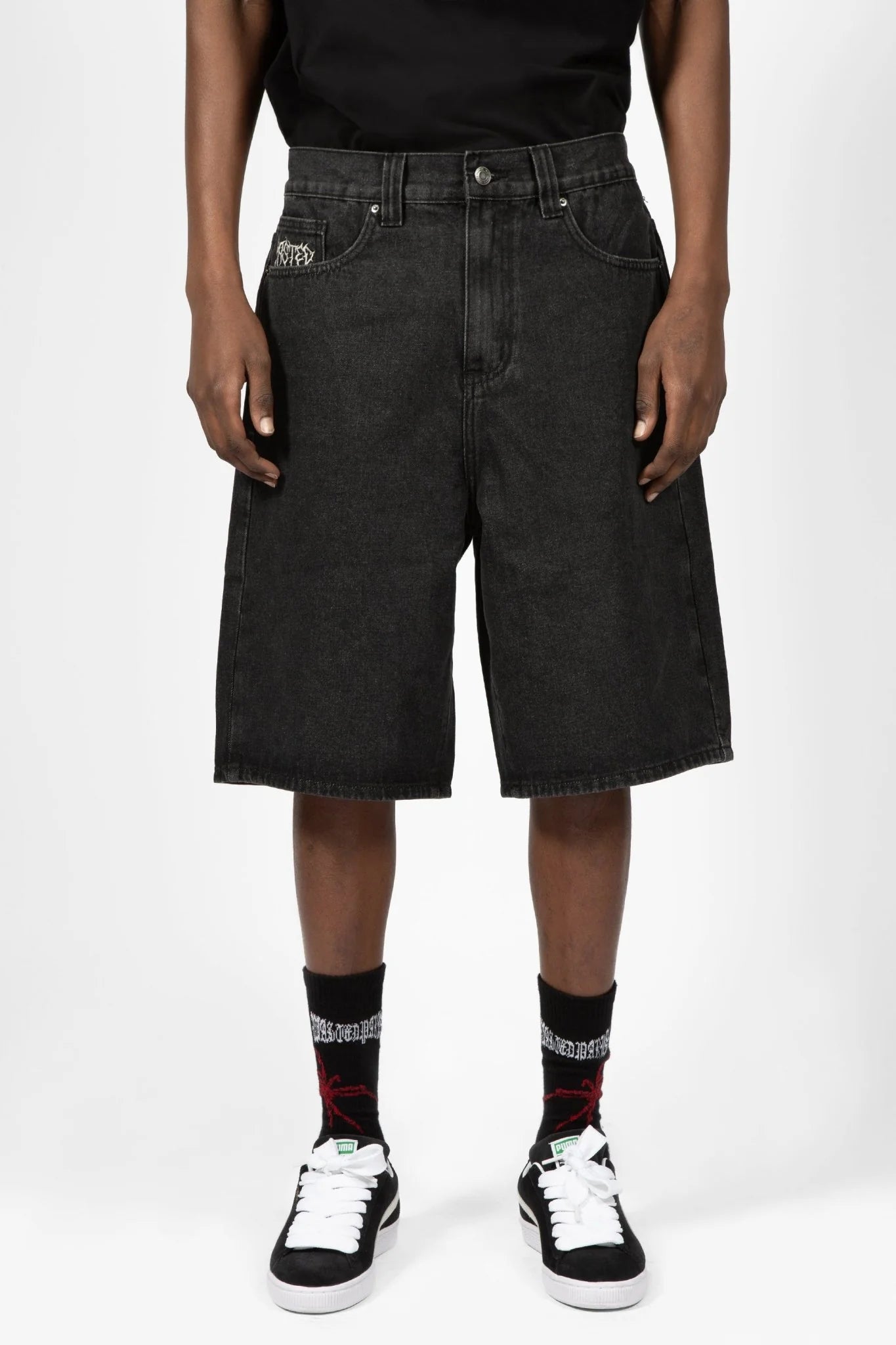 WASTED PARIS - CASPER SHORT FEELER - FADED BLACK