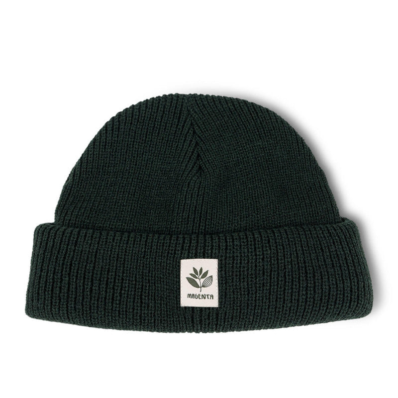 MAGENTA - FAM BEANIE - FORREST GREEN