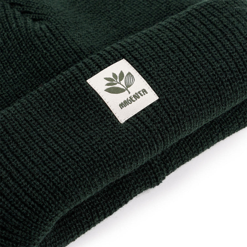 MAGENTA - FAM BEANIE - FORREST GREEN