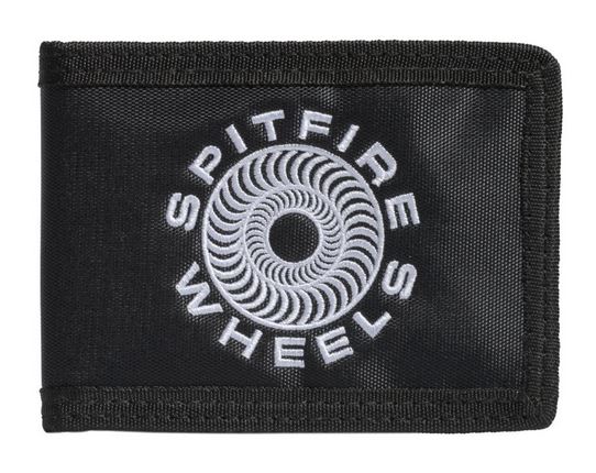 SPITFIRE - CLASSIC '87 SWIRL BI-FOLD WALLET - BLACK