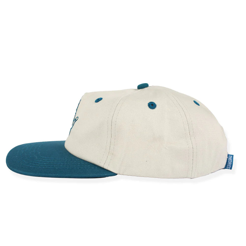 THEORIES OF ATLANTIS - HAND OF THEORIES SNAPBACK - PEARL/BLUE JAY