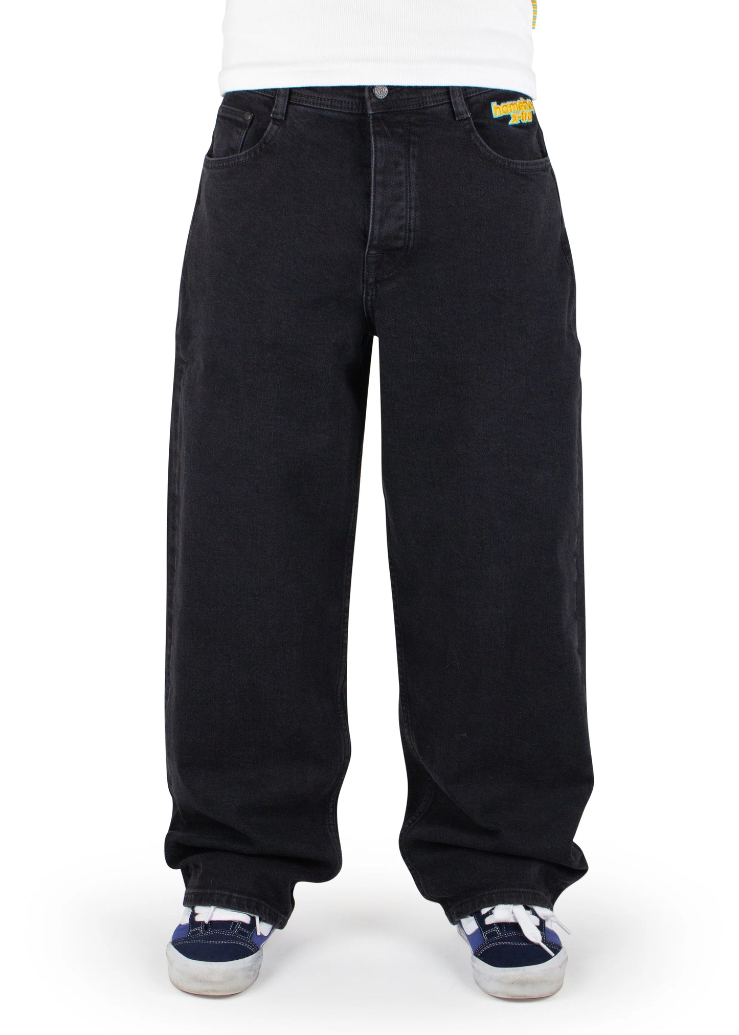 HOMEBOY - X-TRA MONSTER PENCIL DENIM - WASHED BLACK