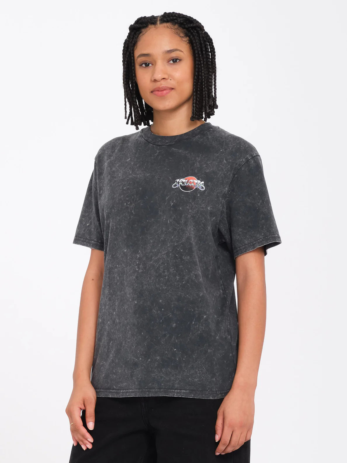 VOLCOM - PLANETARY TEE - VINTAGE BLACK