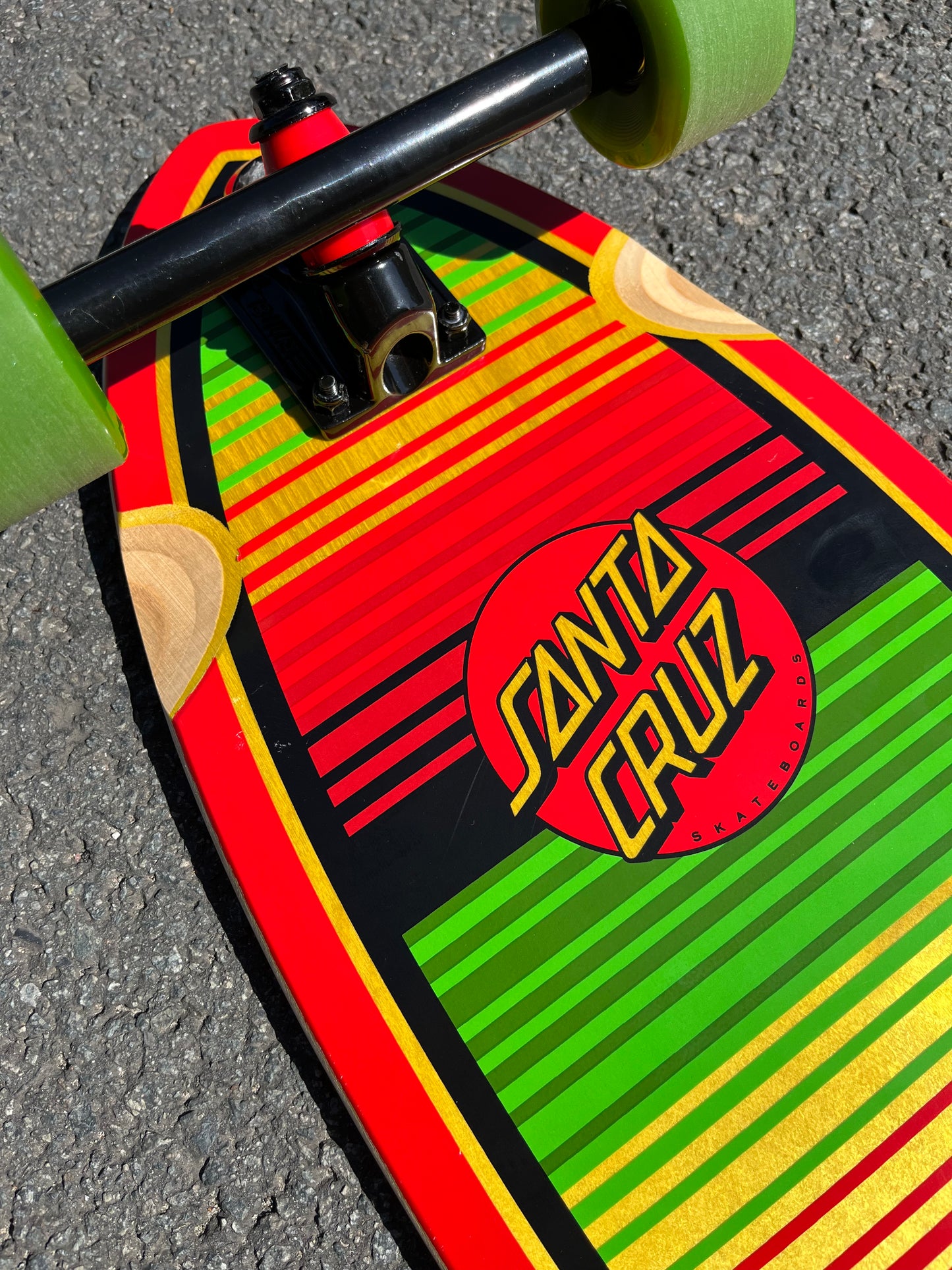 SANTA CRUZ - SERAPE DOT PINTAIL CRUISER COMPLETE - MULTI - 9.2