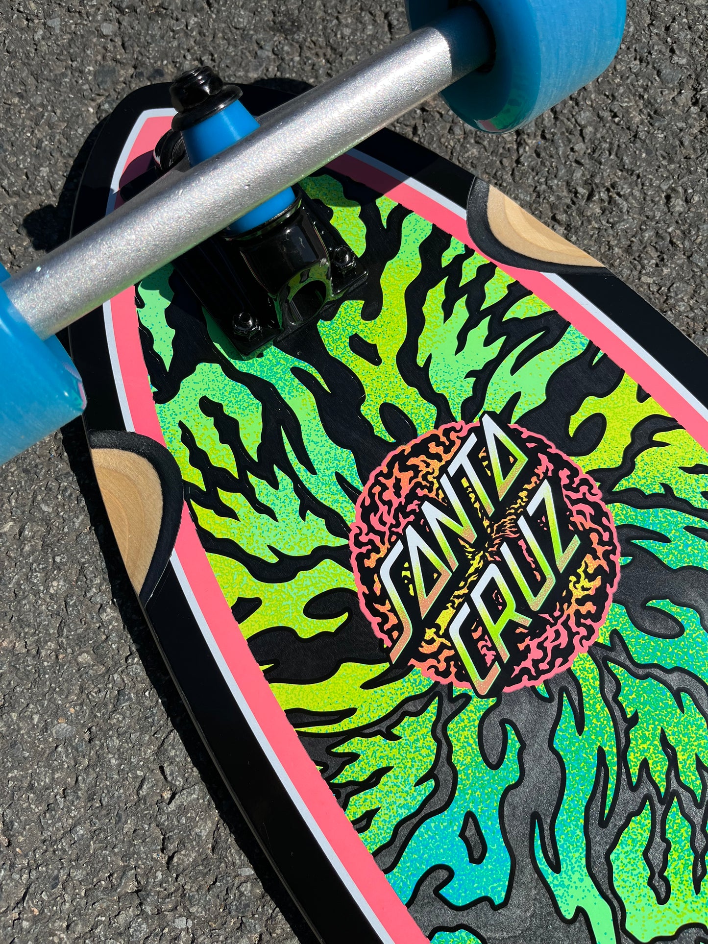 SANTA CRUZ - SERAPE DOT PINTAIL CRUISER COMPLETE - MULTI - 9.2