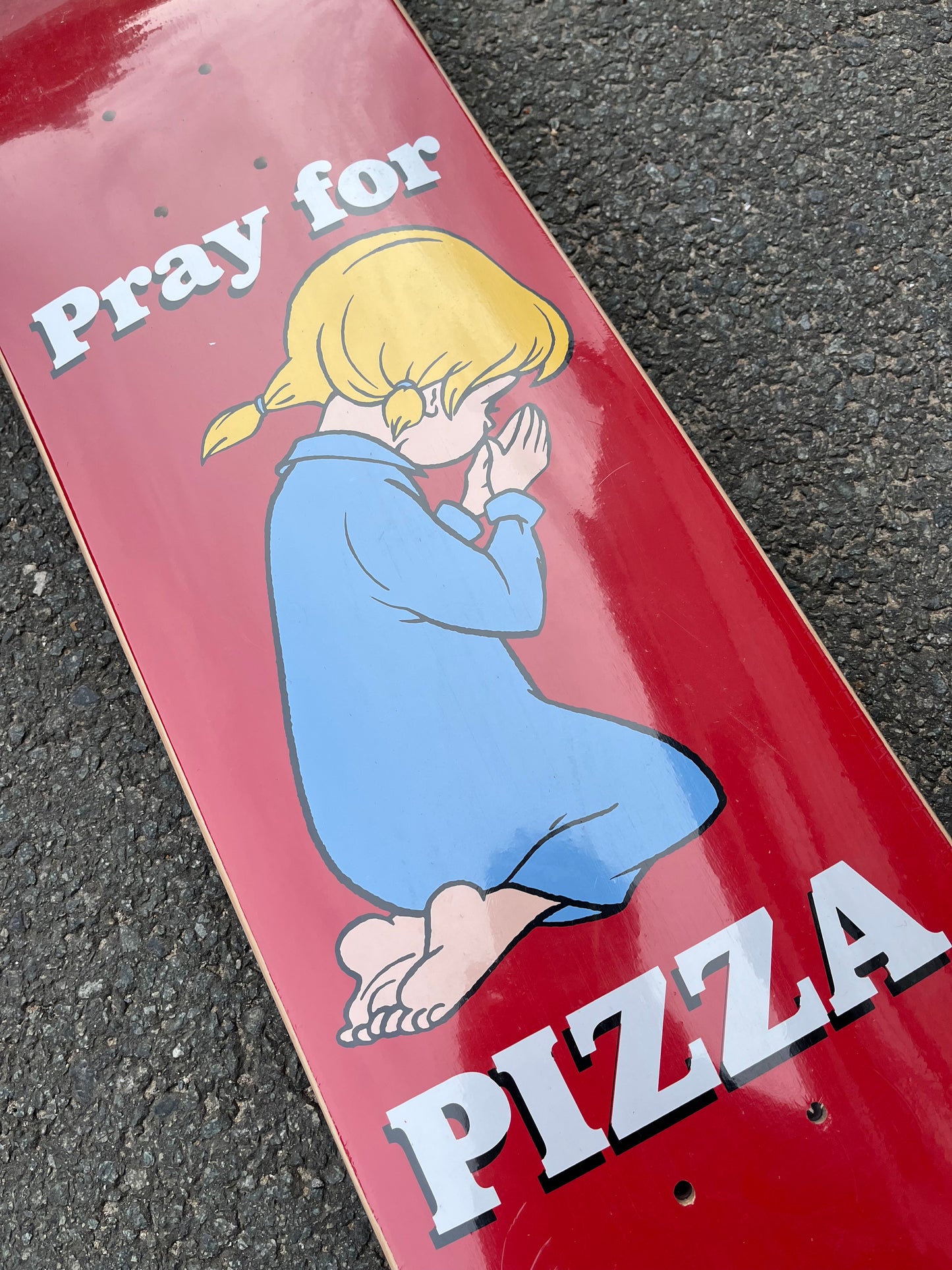 PIZZA - PRAY FOR PIZZA - RED