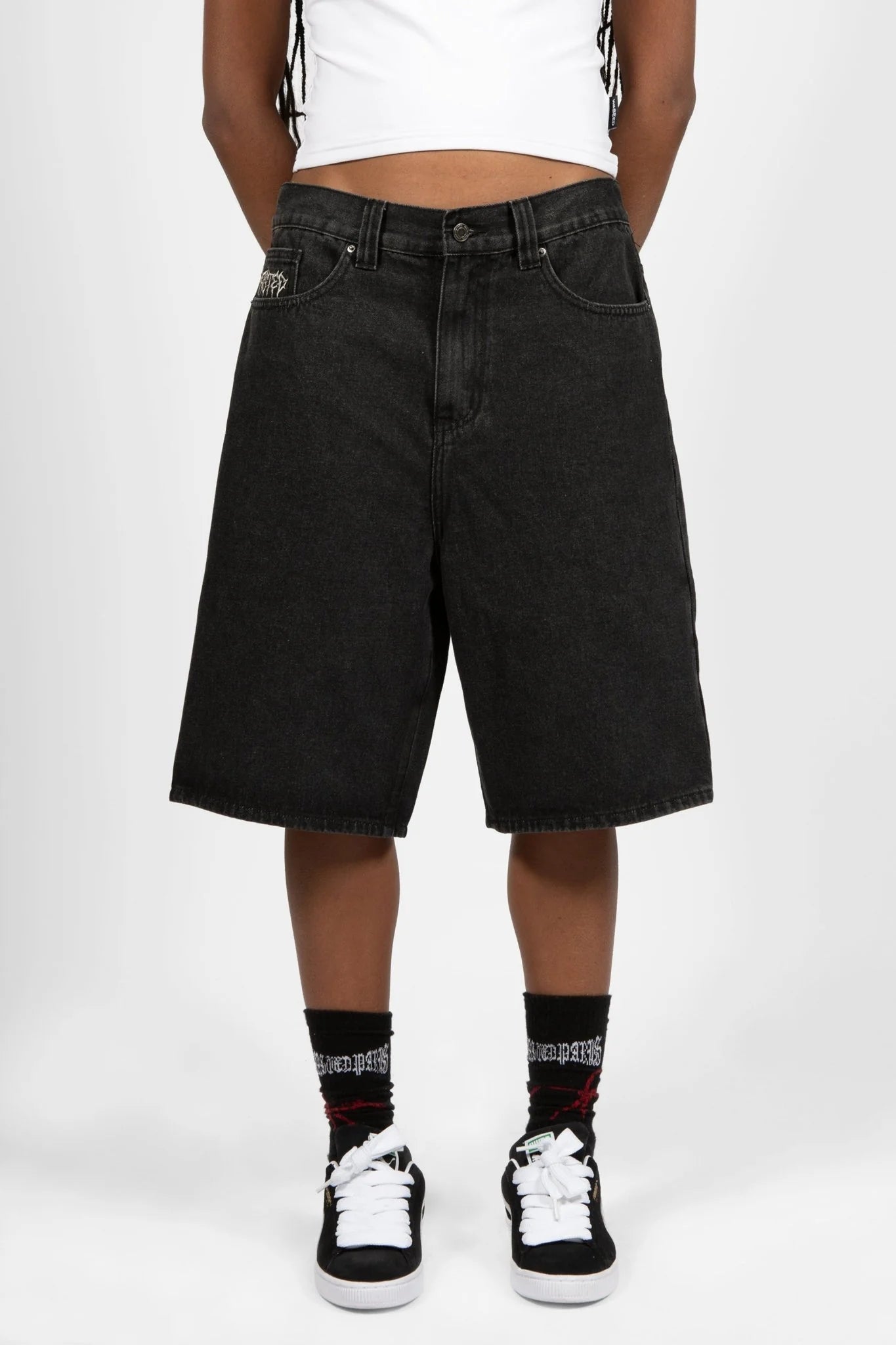 WASTED PARIS - CASPER SHORT FEELER - FADED BLACK