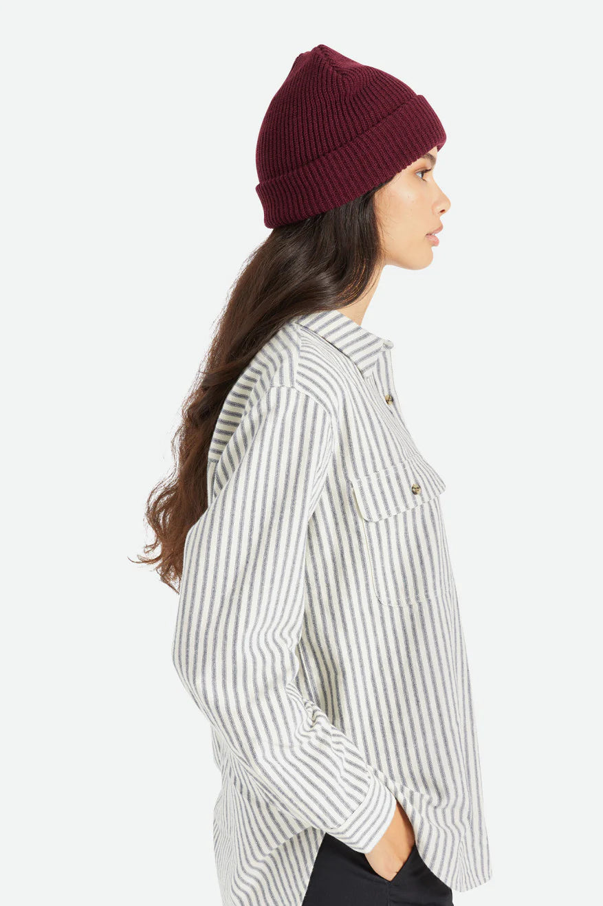 BRIXTON - HEIST BEANIE - MAHOGANY