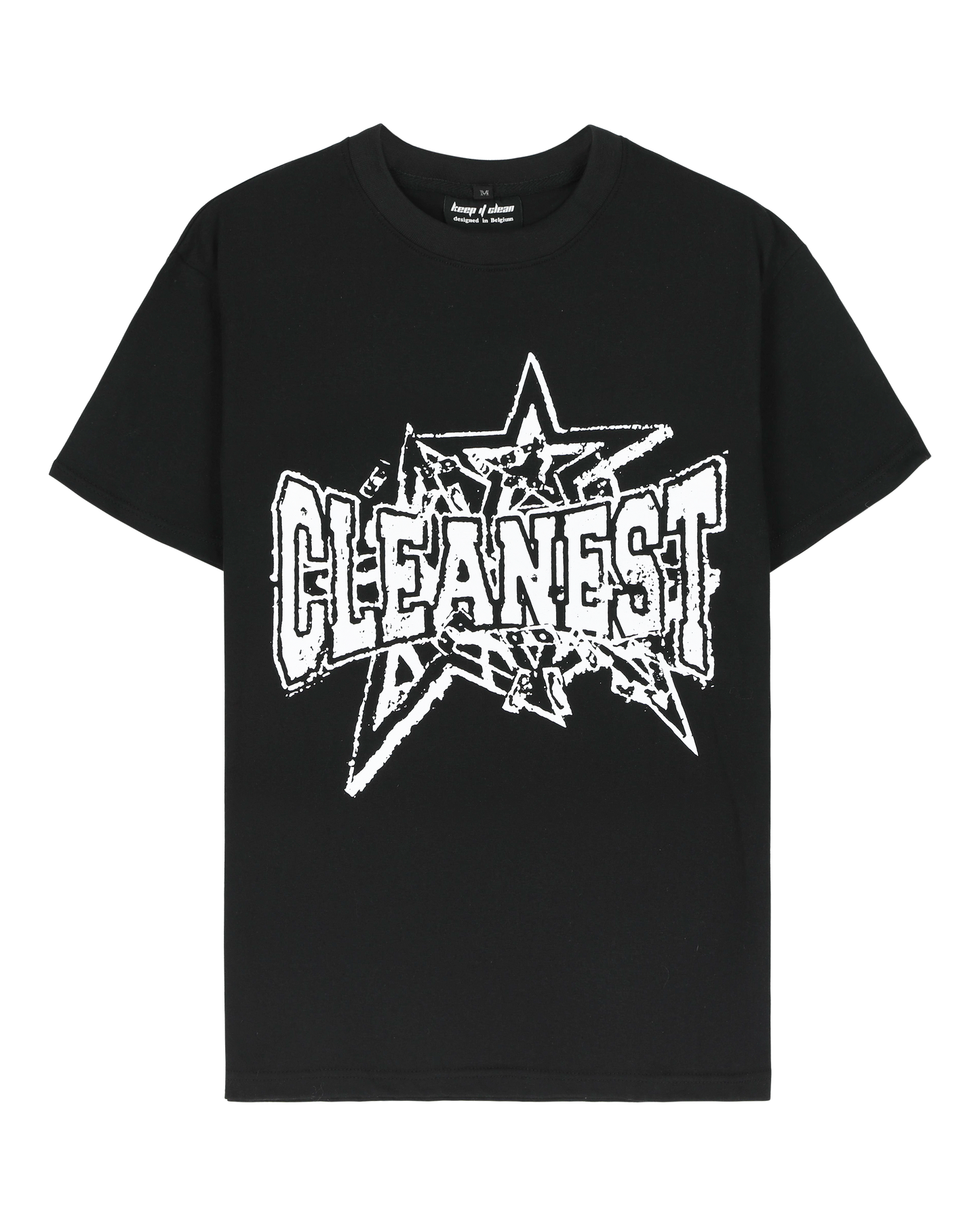 KEEP IT CLEAN - CLEANEST TEE - BLACK