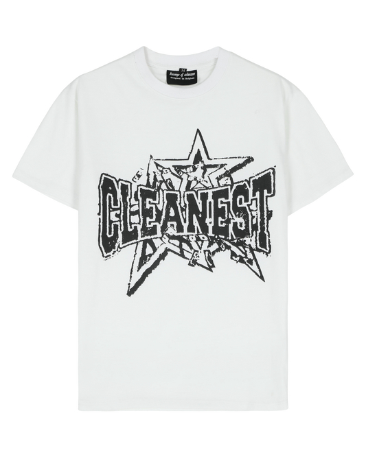 KEEP IT CLEAN - CLEANEST TEE - WHITE