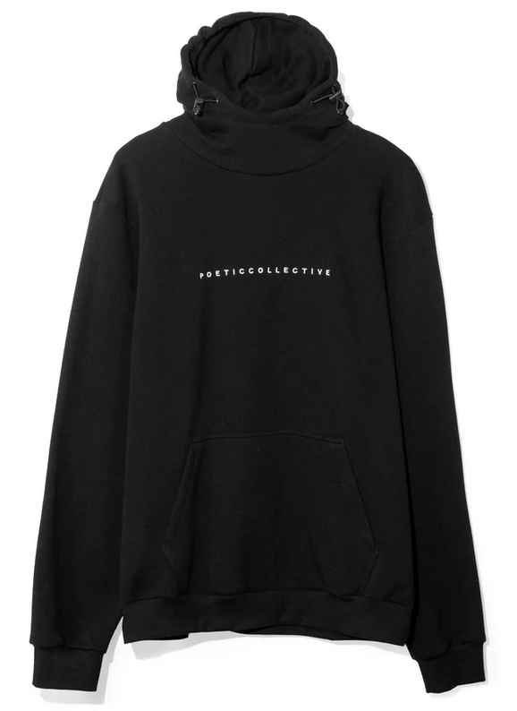 POETIC COLLECTIVE - NINJA HOODIE - BLACK