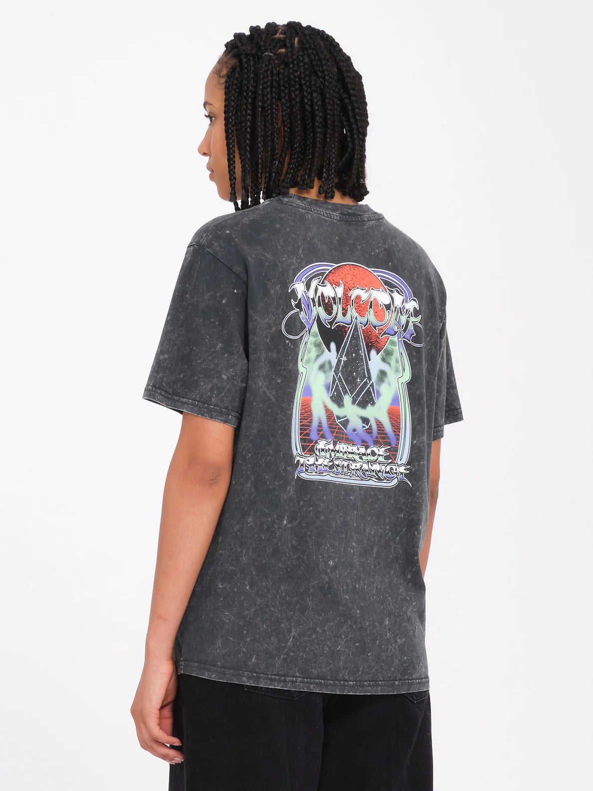 VOLCOM - PLANETARY TEE - VINTAGE BLACK