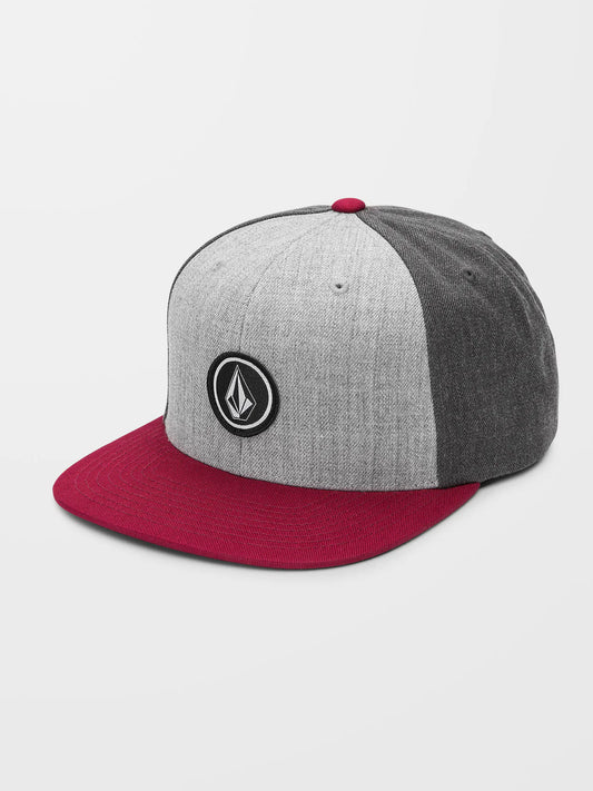 VOLCOM - QUARTER TWILL CAP - OXBLOOD