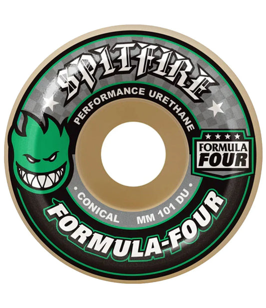 SPITFIRE - FORMULA FOUR CONICAL - 101DURO - 54MM - GREEN