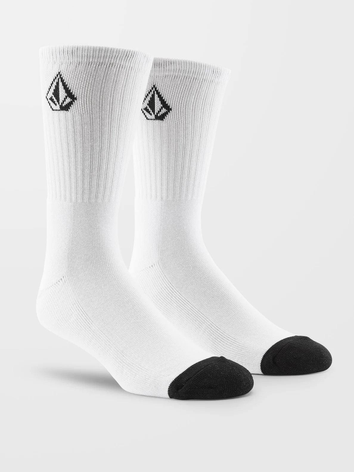 VOLCOM - FULL STONE SOCK 3PK - WHITE