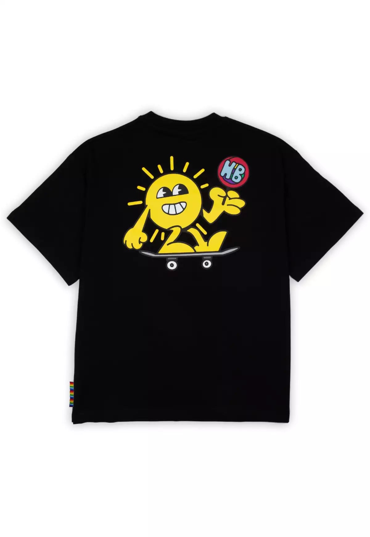 HOMEBOY - SUCKING SUN TEE - BLACK