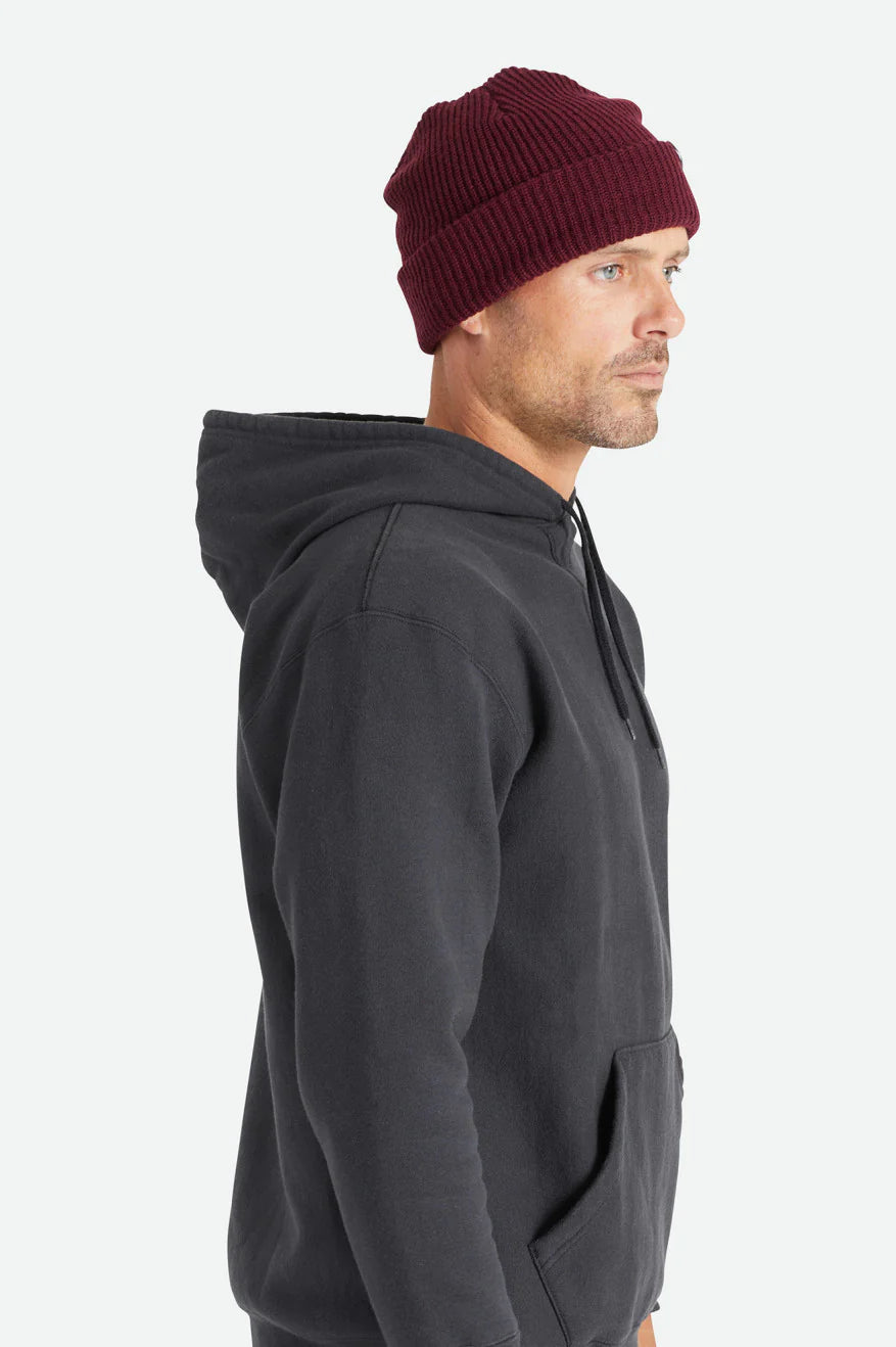 BRIXTON - HEIST BEANIE - MAHOGANY