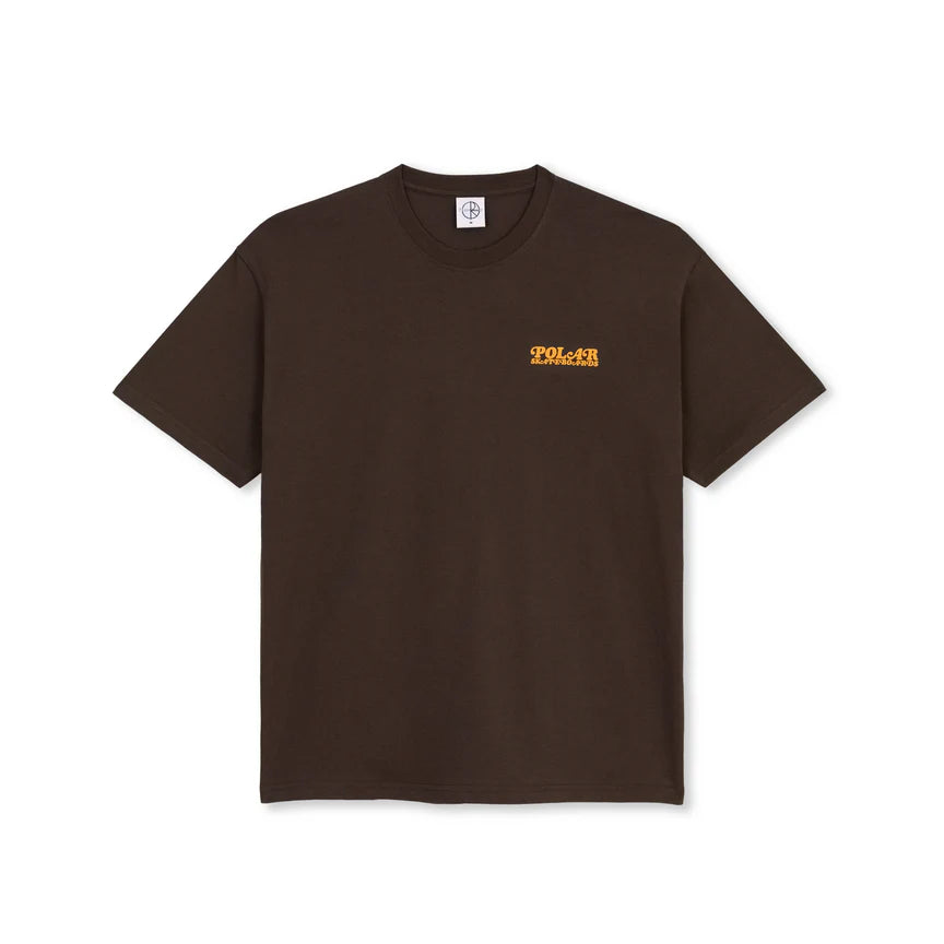 POLAR - FIELDS TEE - CHOCOLATE