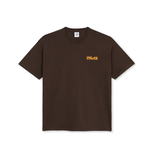 POLAR - FIELDS TEE - CHOCOLATE