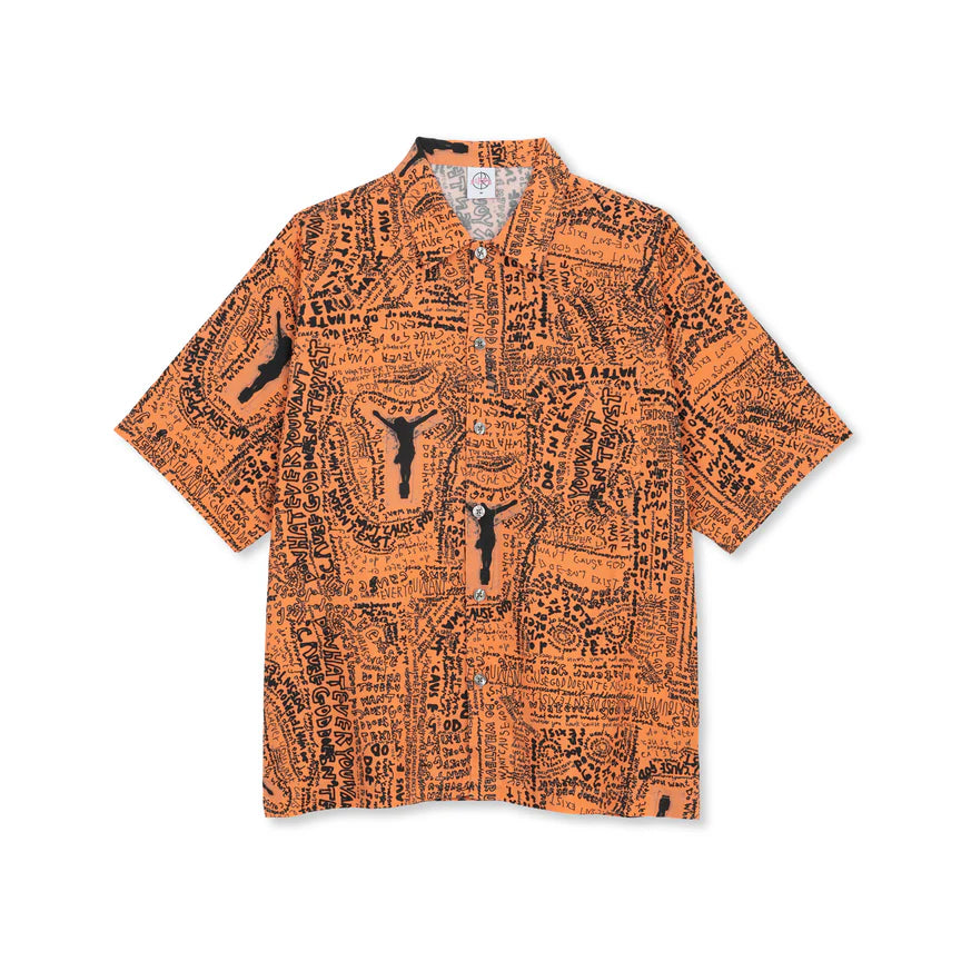 POLAR - BOWLING SHIRT EXIST - ORANGE