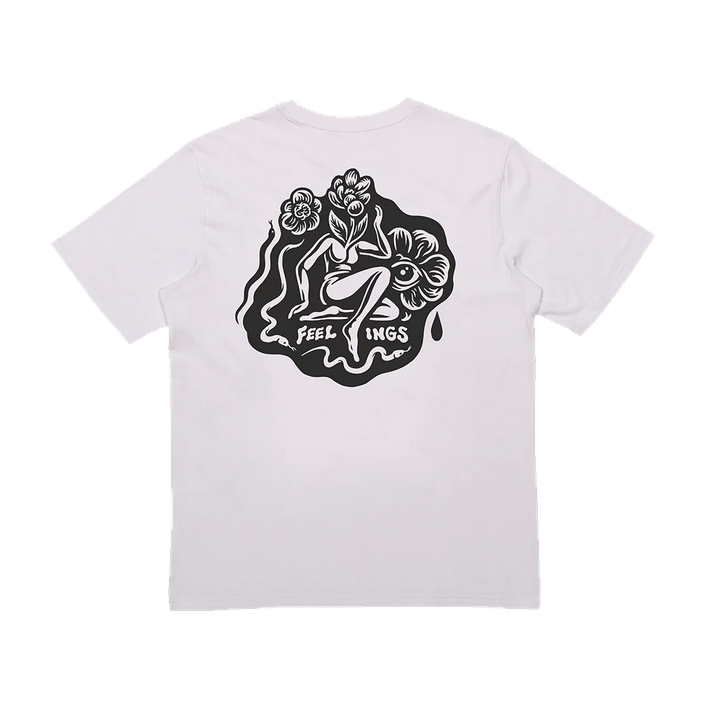 FEELINGS - POSE TEE - WHITE