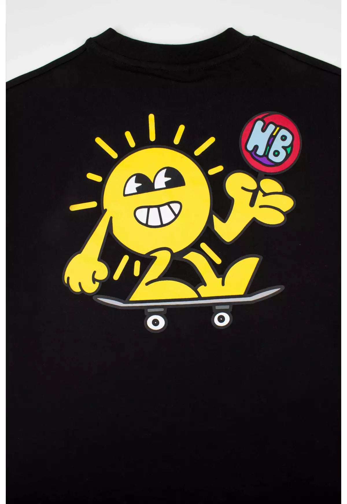 HOMEBOY - SUCKING SUN TEE - BLACK