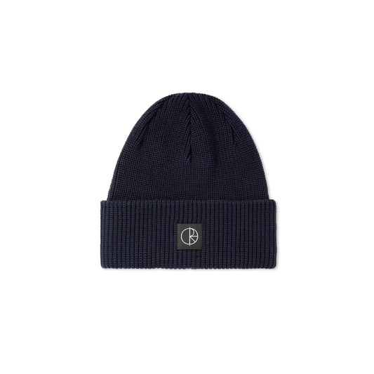 POLAR - DOUBLE FOLD MERINO BEANIE - NAVY