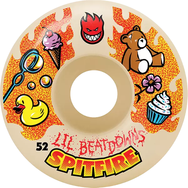 SPITFIRE - FORMULA FOUR LIL' BEATDOWNS CLASSIC NATURAL - 99D - 52MM