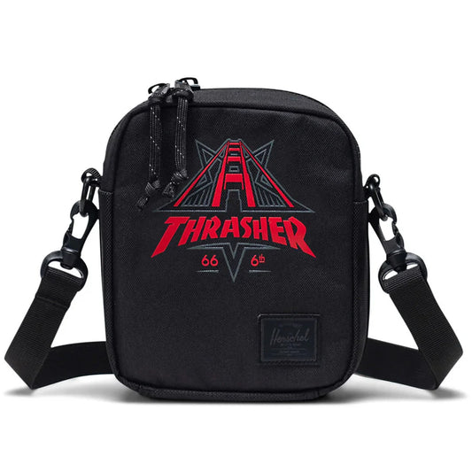 HERSCHEL - THRASHER CROSSBODY BAG - BLACK