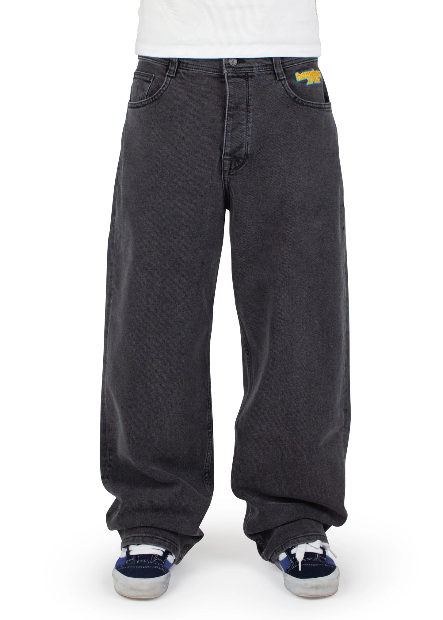 HOMEBOY - X-TRA MONSTER PENCIL DENIM - WASHED GREY