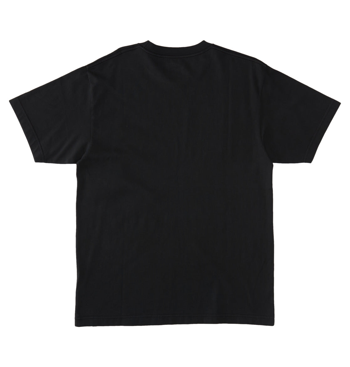 DC - CHROME STAR TEE - BLACK PIGMENT DYE