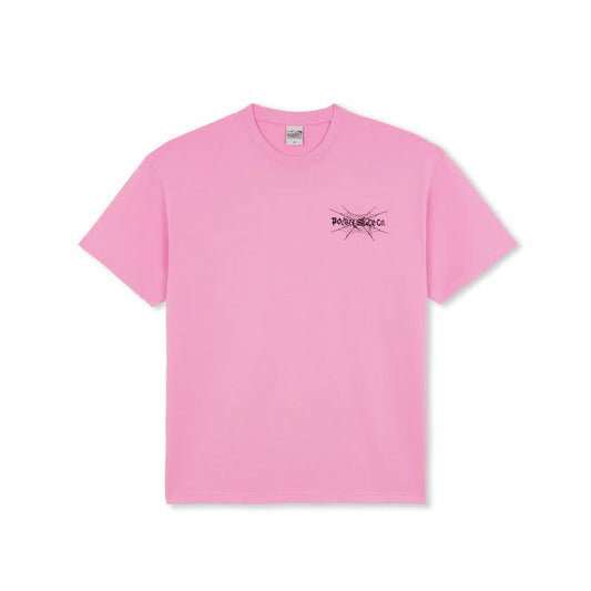 POLAR - SPIDERWEB TEE - PINK