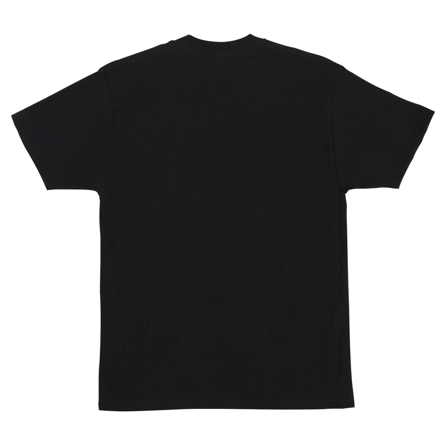 SANTA CRUZ x THRASHER - SCREAMING THRASHER LOGO TEE - BLACK