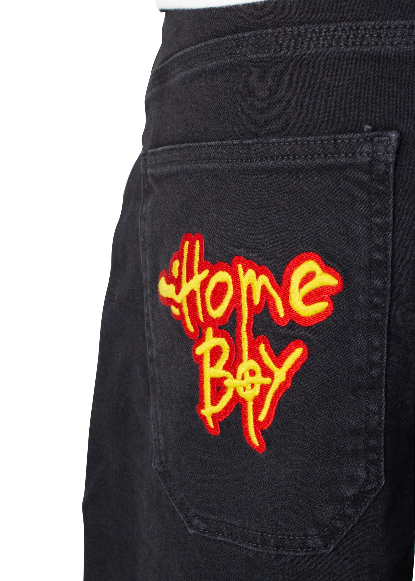 HOMEBOY - X-TRA MONSTER PENCIL DENIM - WASHED BLACK