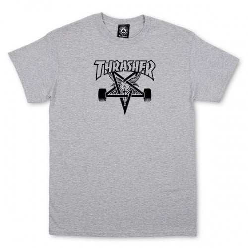 THRASHER - SKATEGOAT TEE - GREY