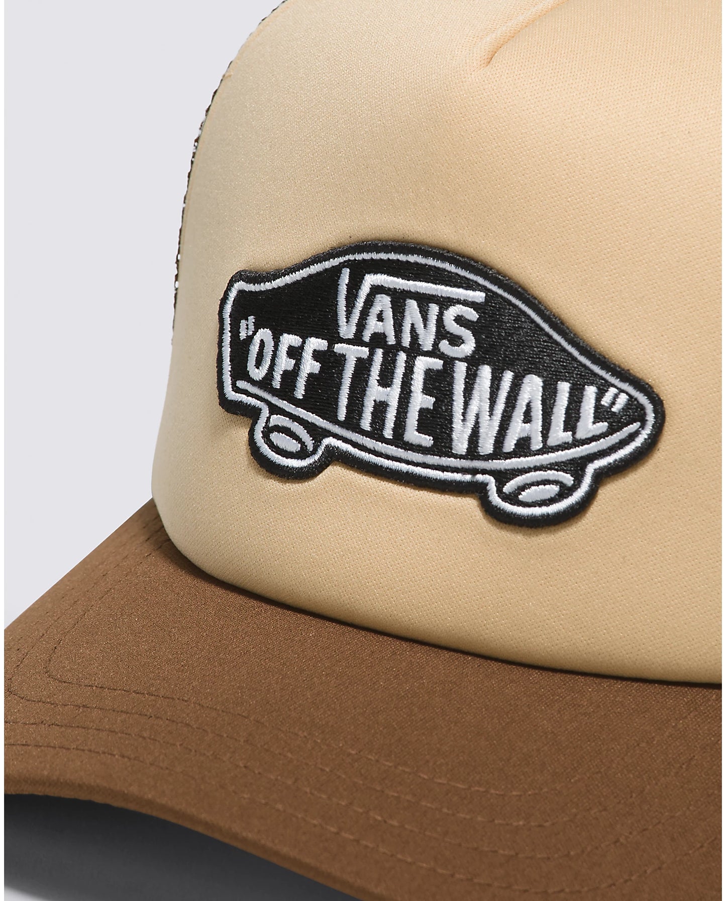 VANS - CLASSIC PATCH CURVED BILL TRUCKER HAT - SEPIA