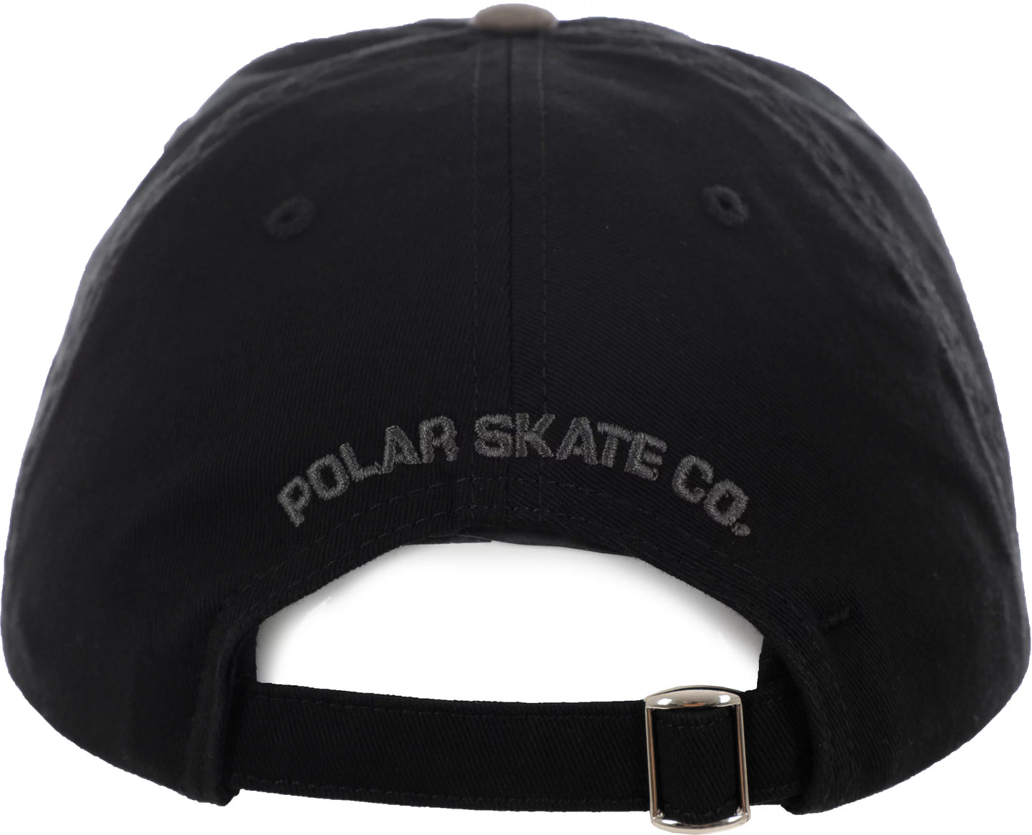 POLAR - DUO STROKE LOGO CAP - BLACK/ARMY