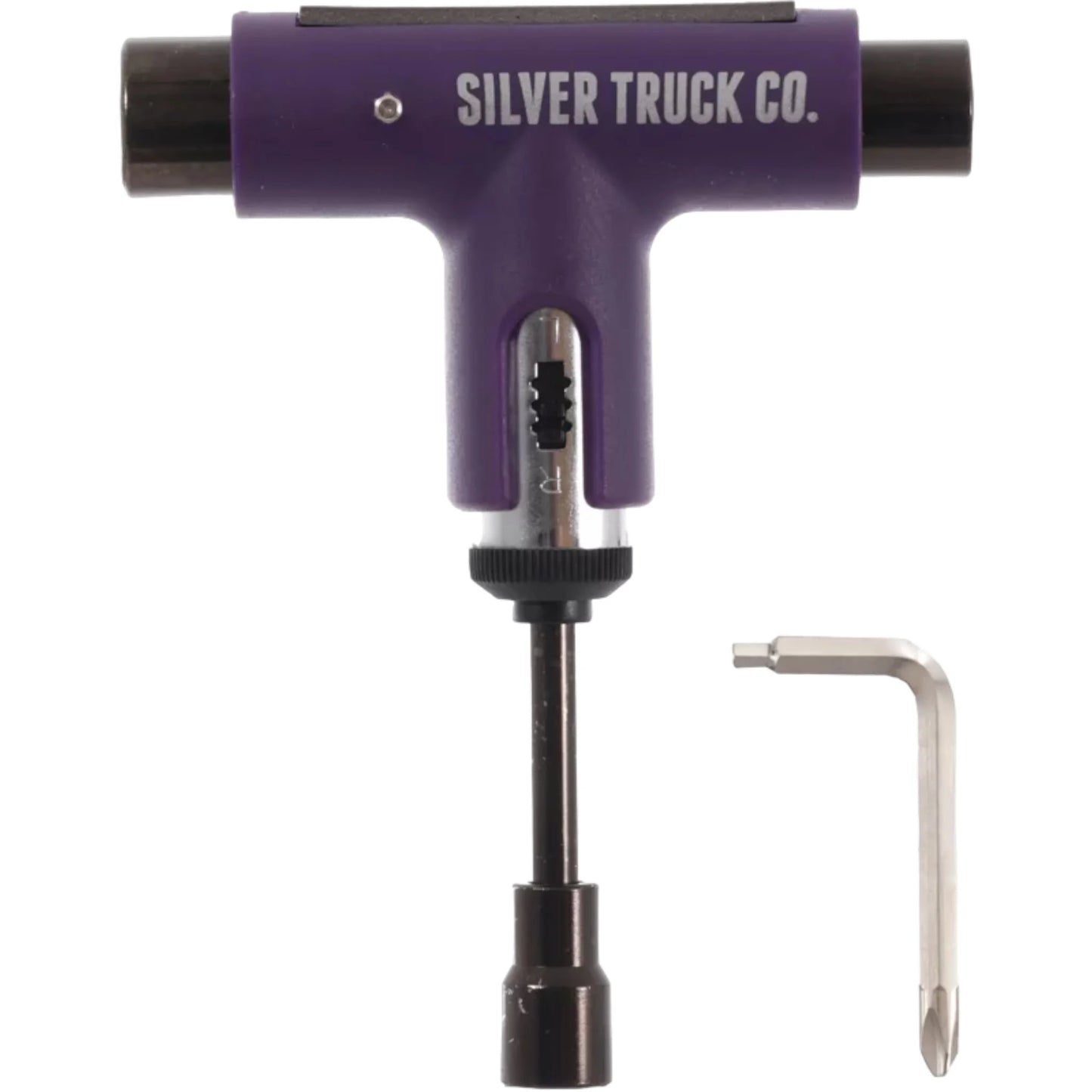 SILVER - PREMIUM SKATEBOARD TOOL - OS - PURPLE/GREY