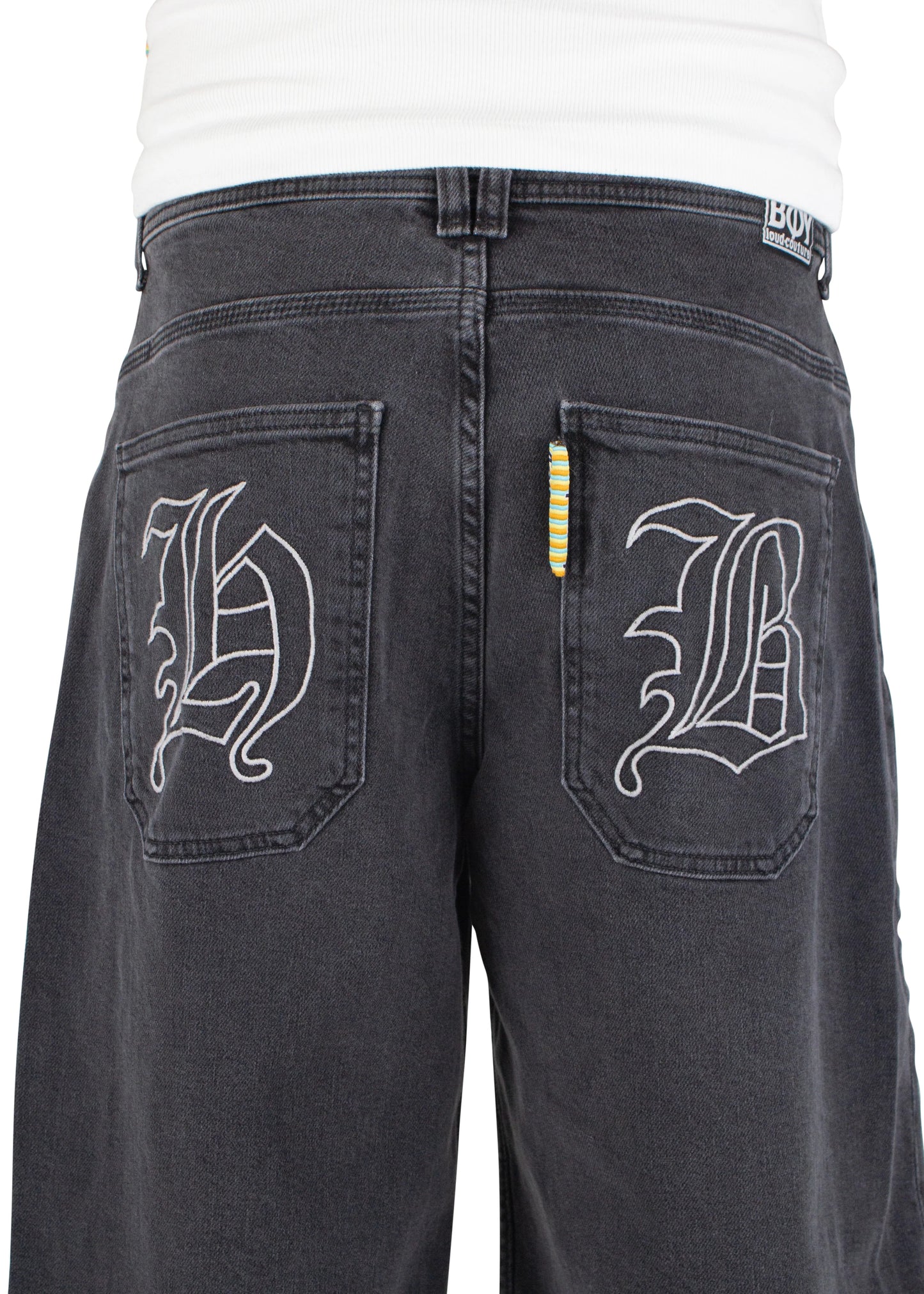 HOMEBOY - X-TRA MONSTER GOTHIC DENIM - WASHED GREY