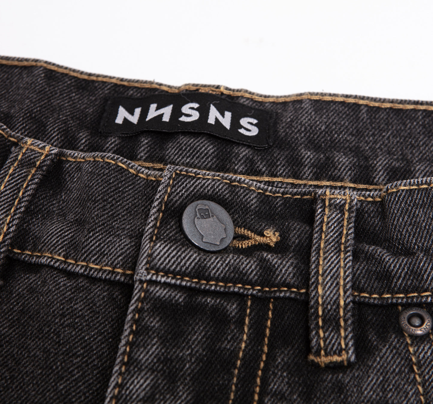 NNSNS - NESSIE - BLACK WASHED DENIM