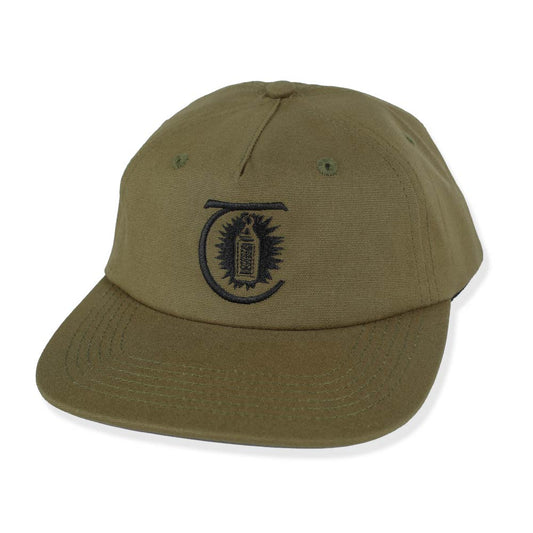 THEORIES OF ATLANTIS - LANTERN VELCRO STRAPBACK - OLIVE