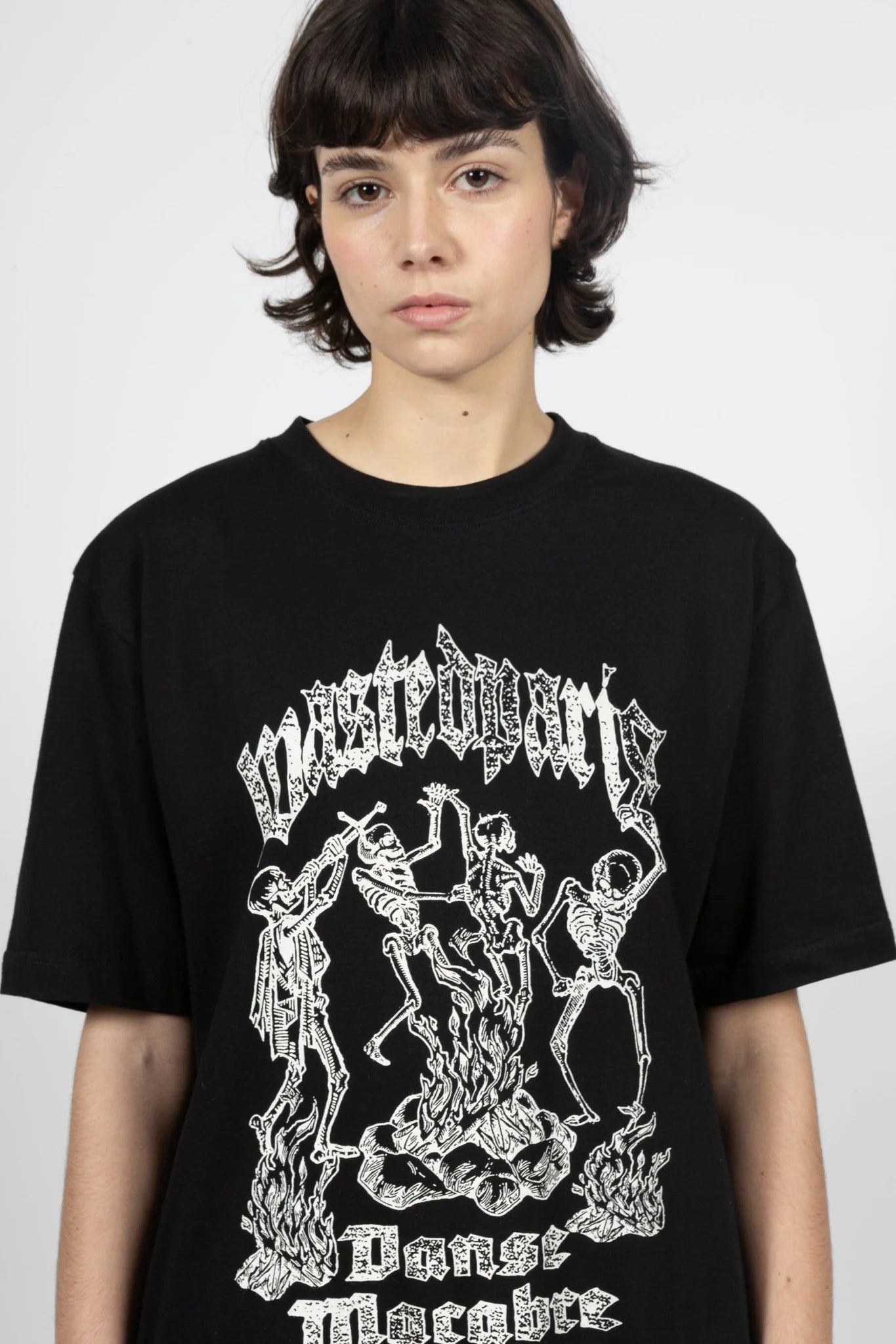 WASTED PARIS - MACABRE TEE - BLACK