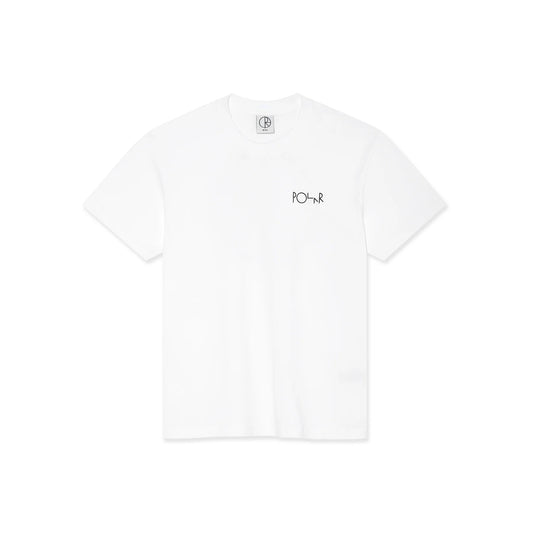 POLAR - STROKE LOGO TEE JR - WHITE