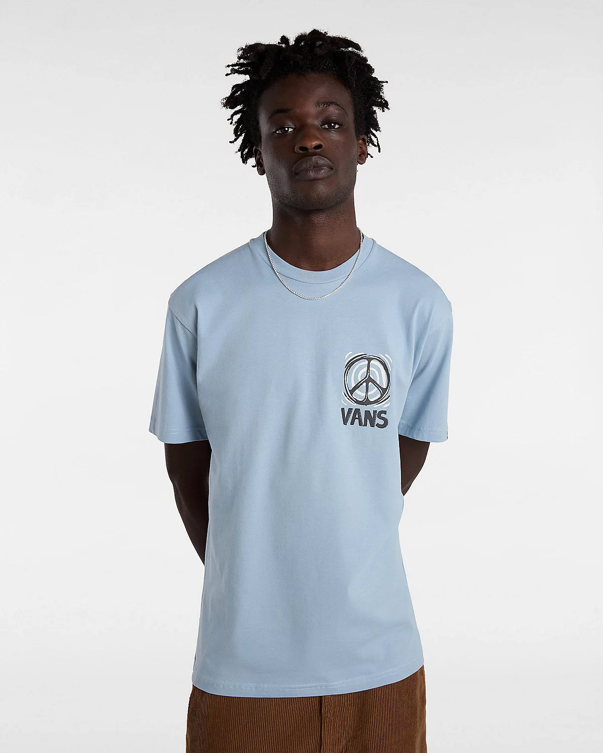 VANS - SUNBAKED SS TEE - DUSTY BLUE