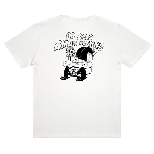 THE DUDES - ACHIEVE NOTHING TEE - OFF WHITE