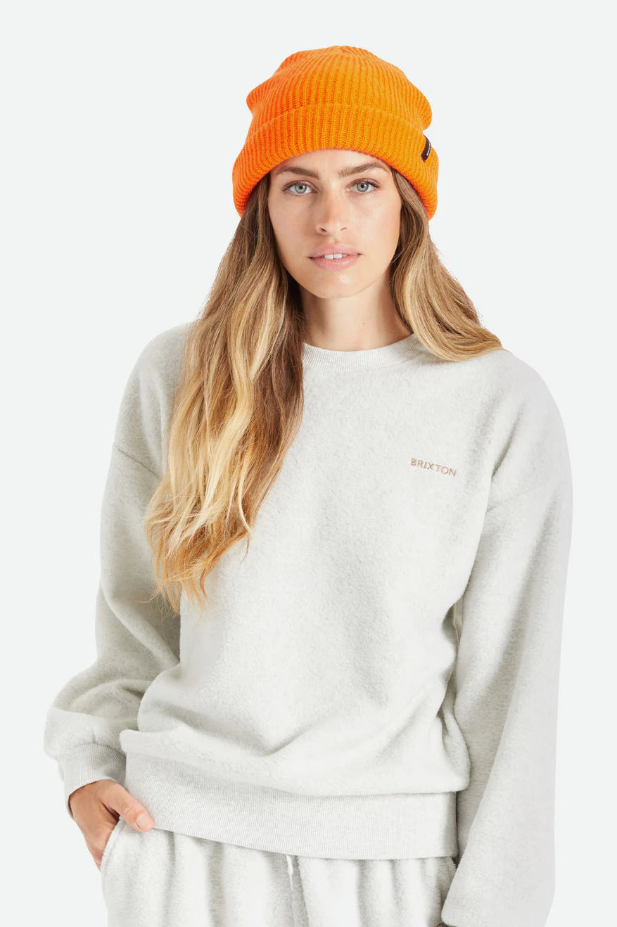 BRIXTON - HEIST BEANIE - ATHLETIC ORANGE