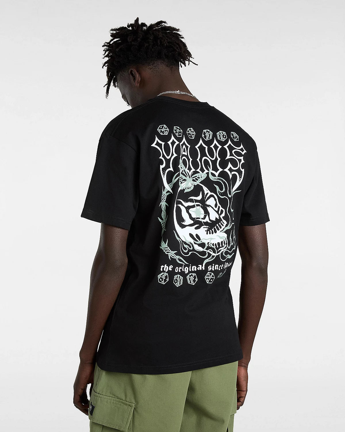 VANS - LUCKY STREAK SS TEE - BLACK