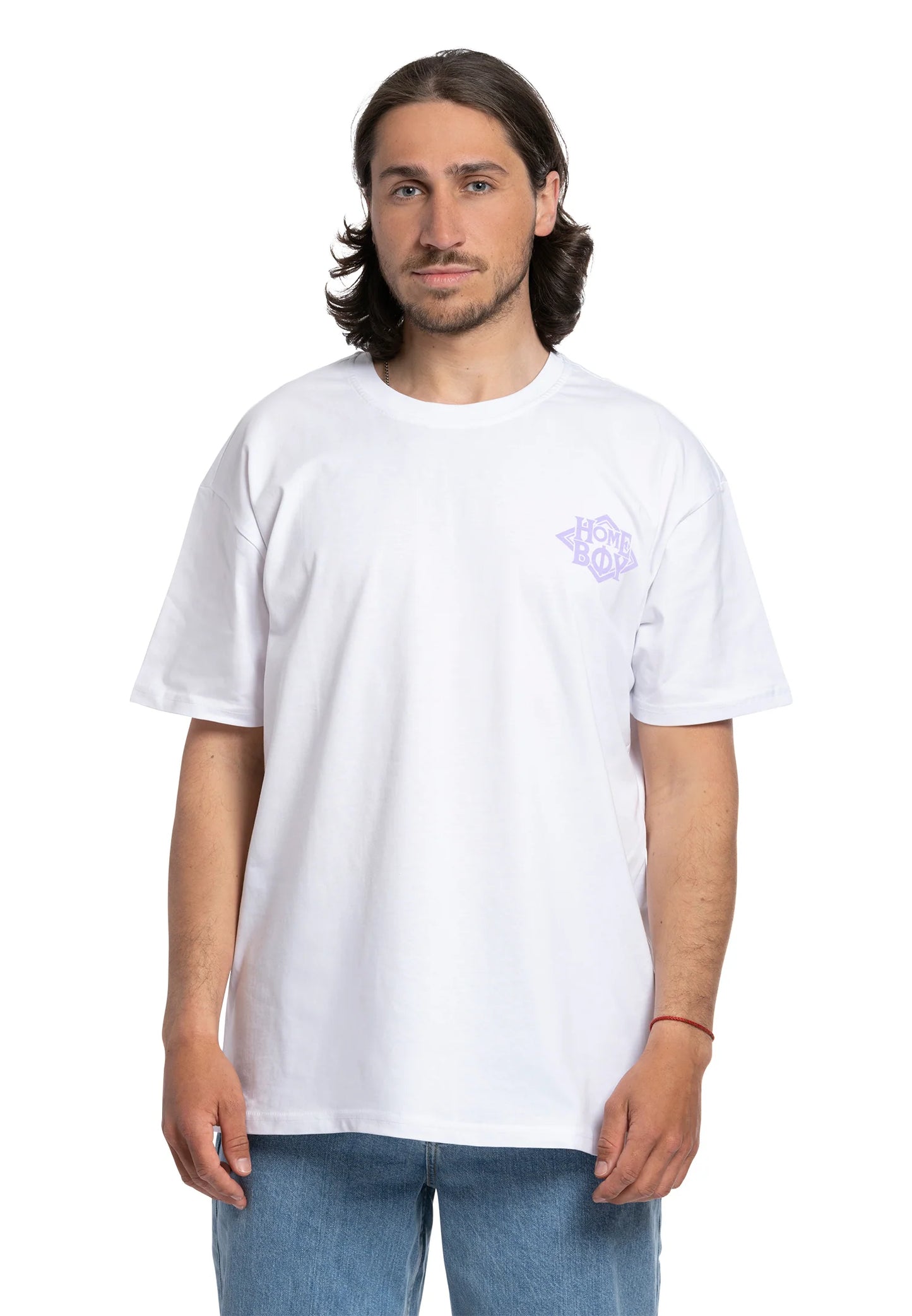 HOMEBOY - THE BIGGER HOMIE DEVIL TEE - WHITE