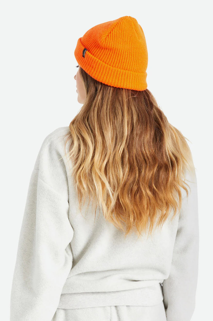 BRIXTON - HEIST BEANIE - ATHLETIC ORANGE