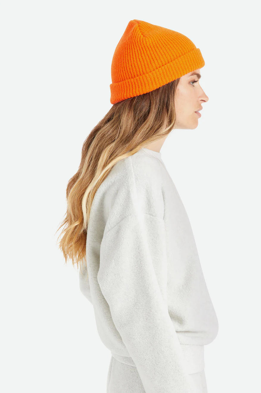 BRIXTON - HEIST BEANIE - ATHLETIC ORANGE